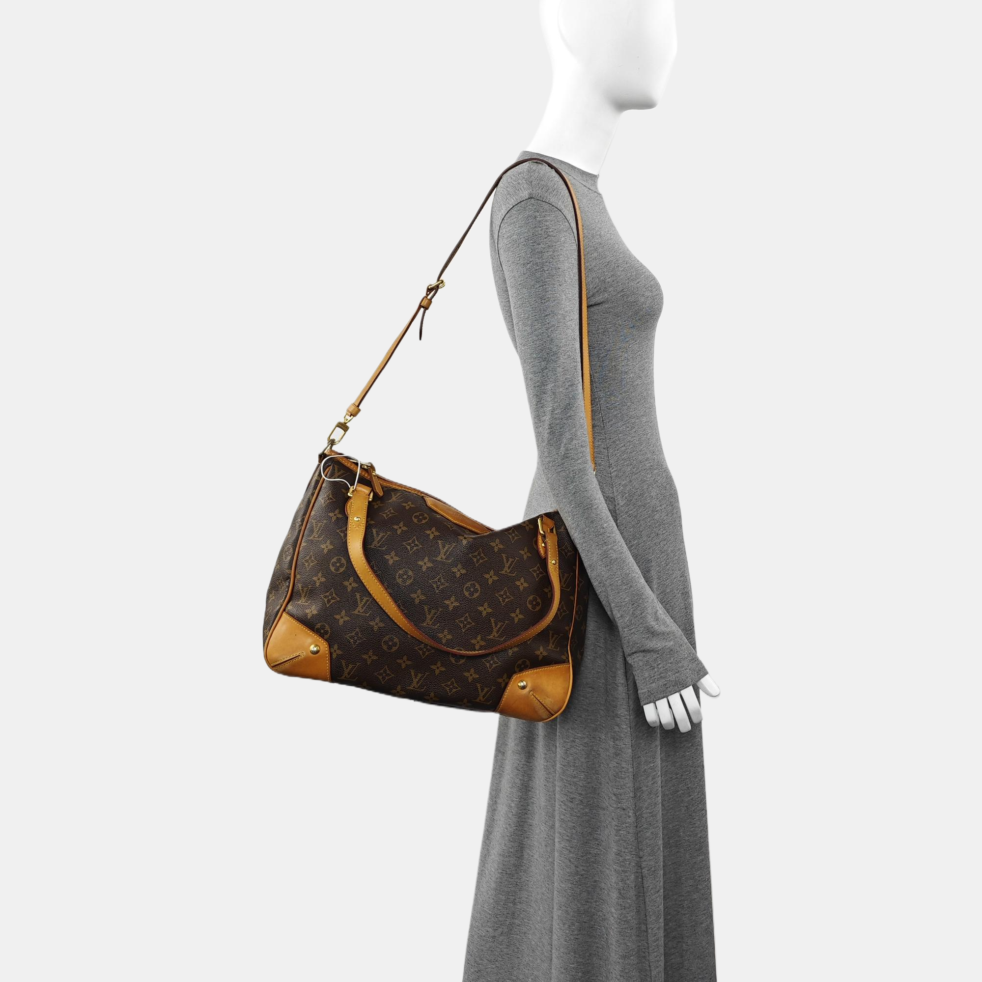 RETIRO GM Monogram Coated Canvas Brown