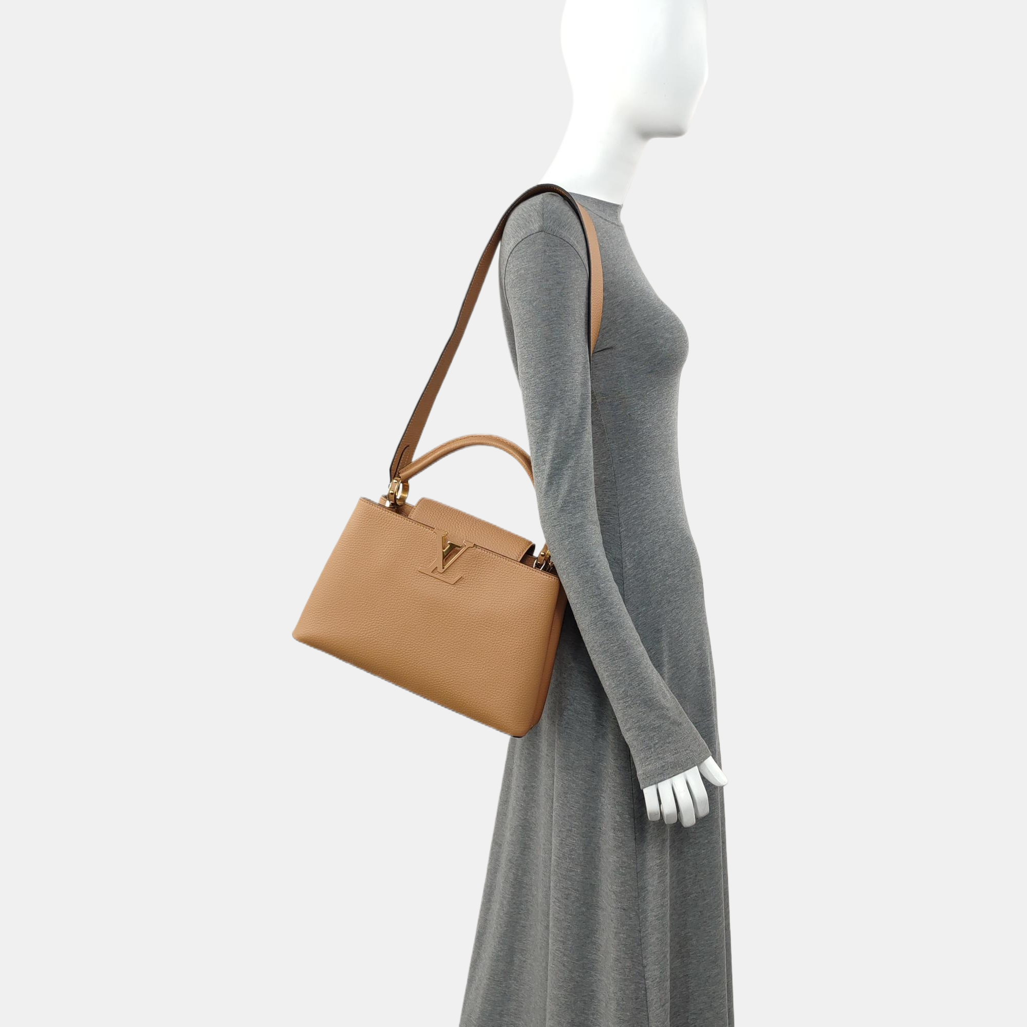 CAPUCINES Calfskin Beige