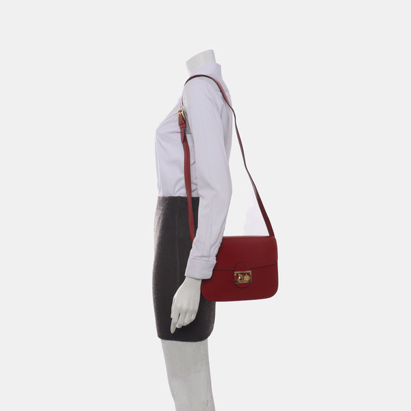 SULKY Medium Calfskin Red