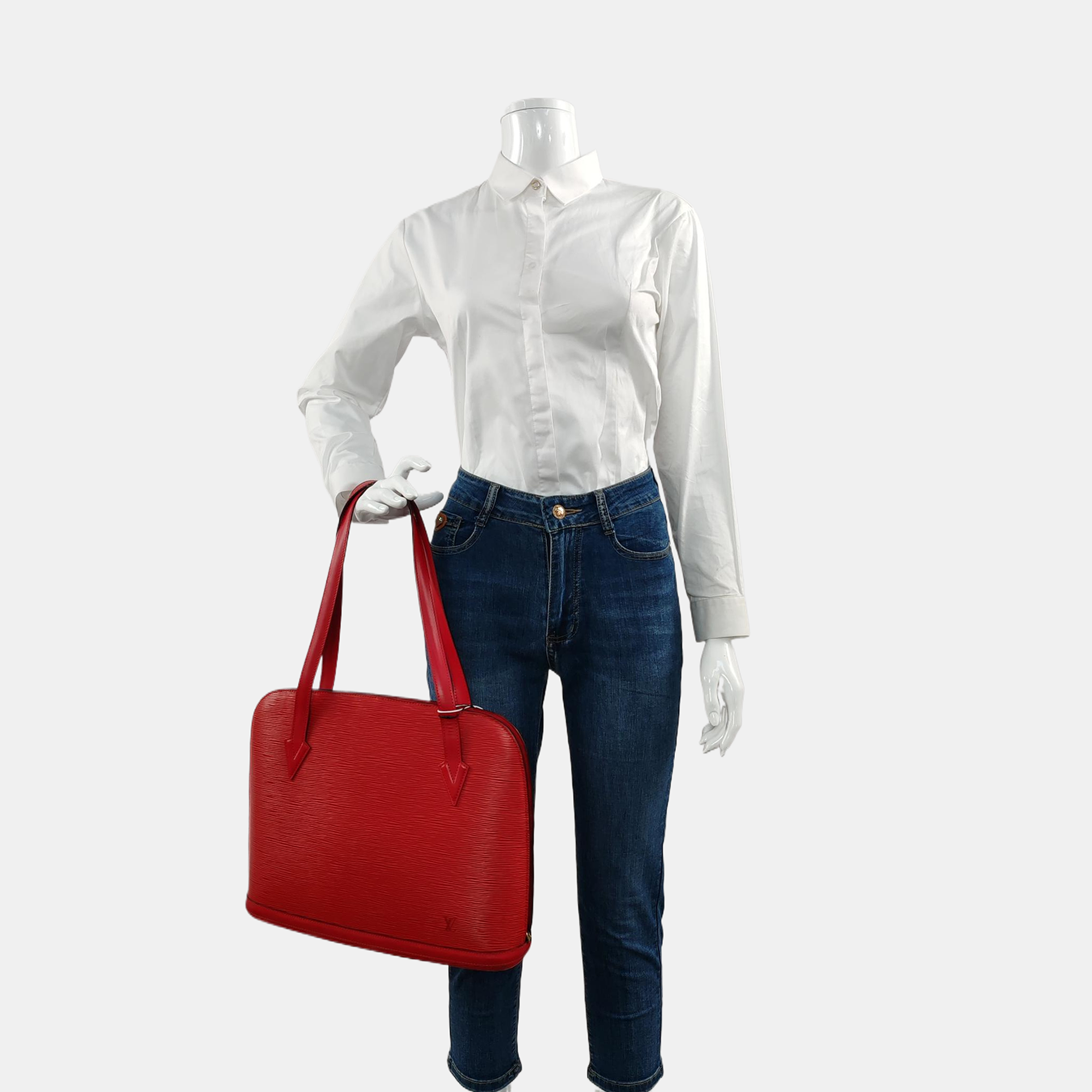 LUSSAC Calfskin Red
