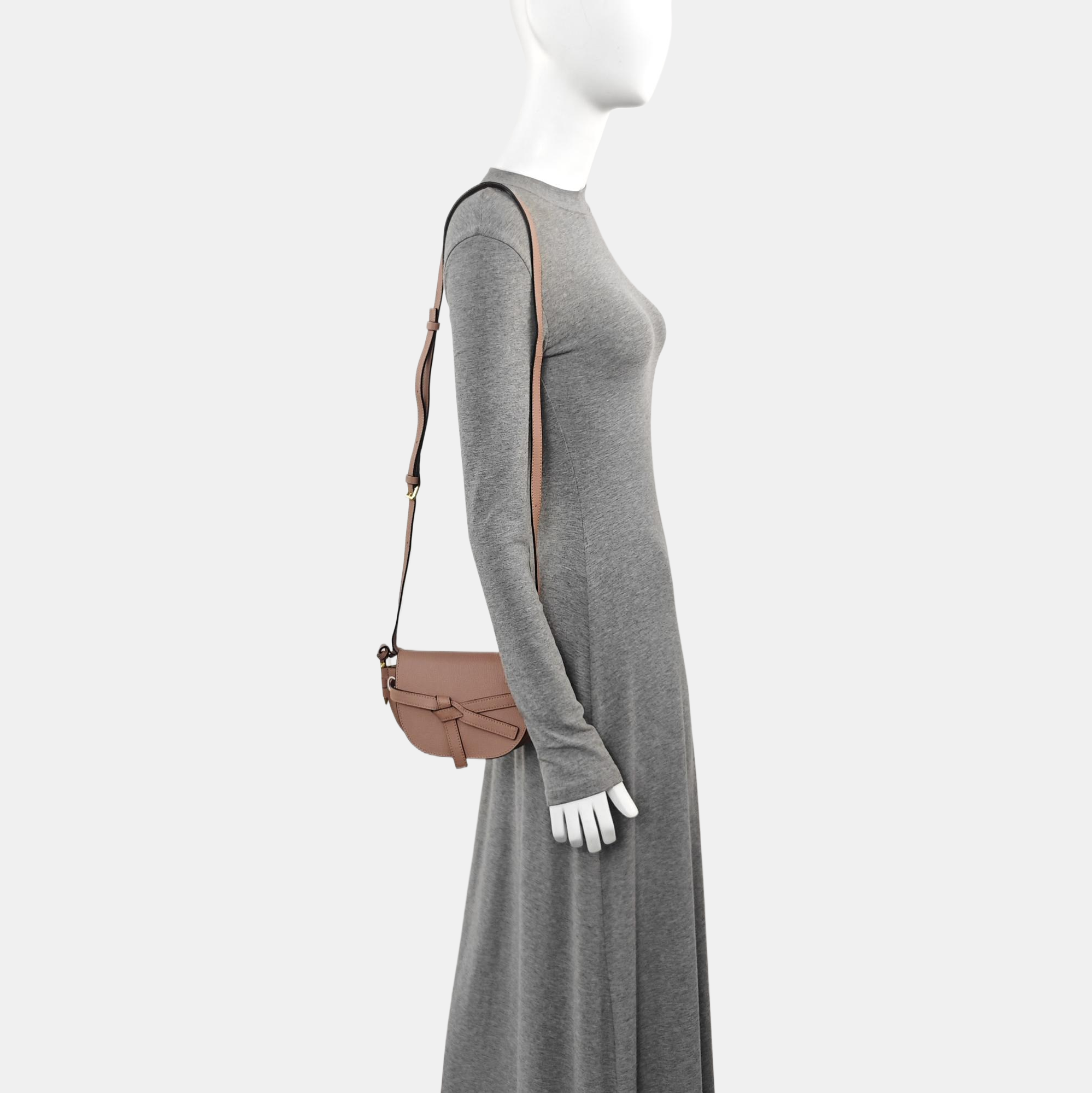 Gate Mini Calfskin Beige