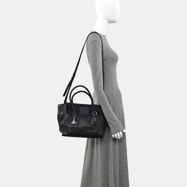 Sound Bag Calfskin Black