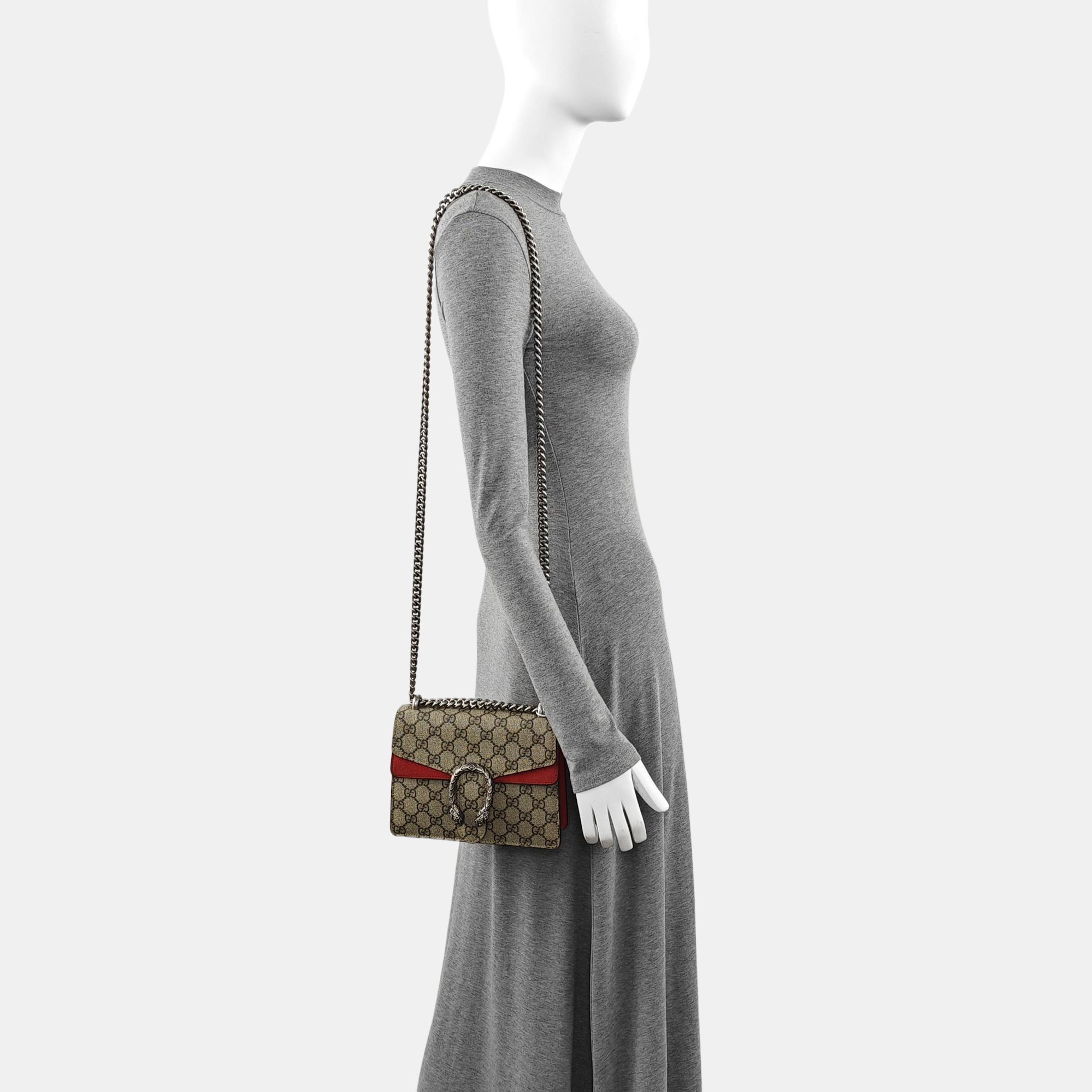 Authenticated pre-owned  Dionysus Mini Monogram Coated Canvas Beige - Shoulder Bag at Looply