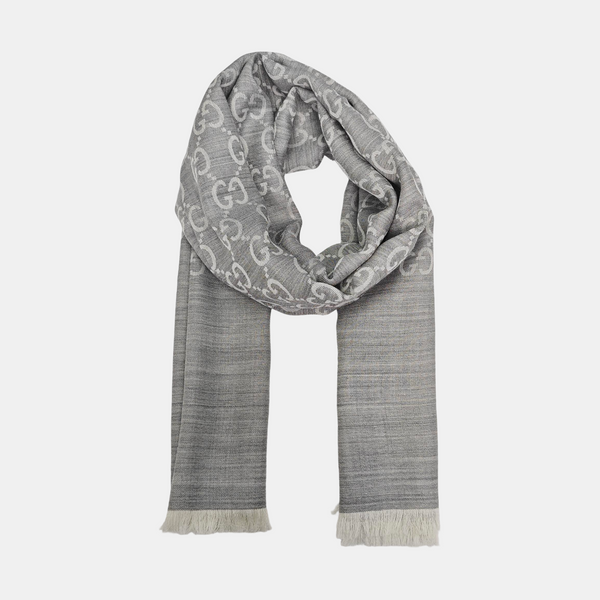 Wool Scarf Gray