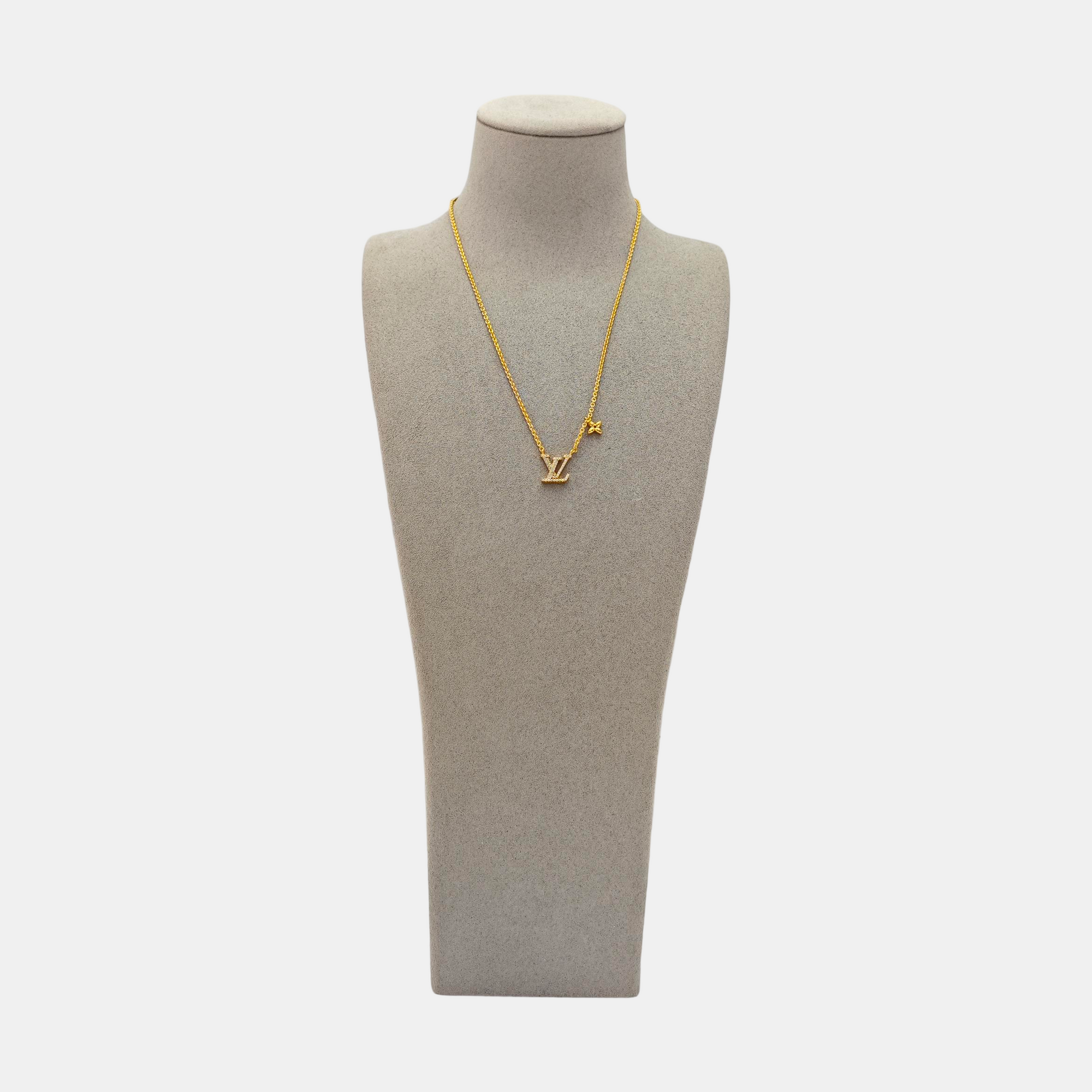 LV ICONIC Metal Gold Necklace
