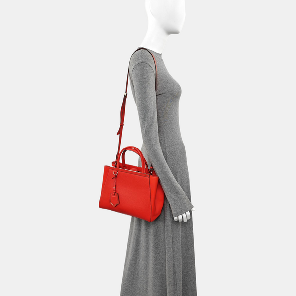 2 Jours Small Calfskin Red