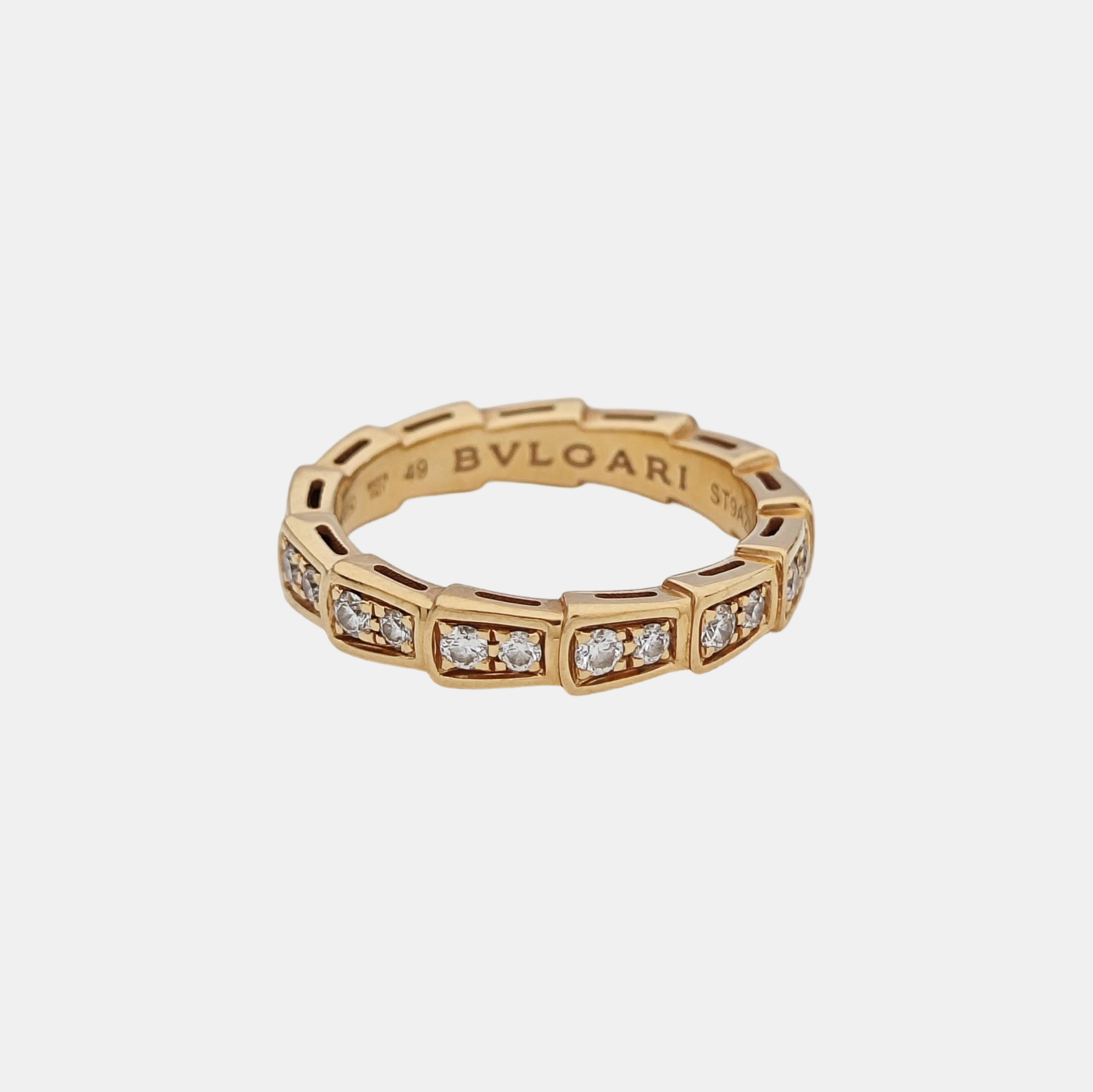 SERPENTI 18k Rose Gold Ring EU 49