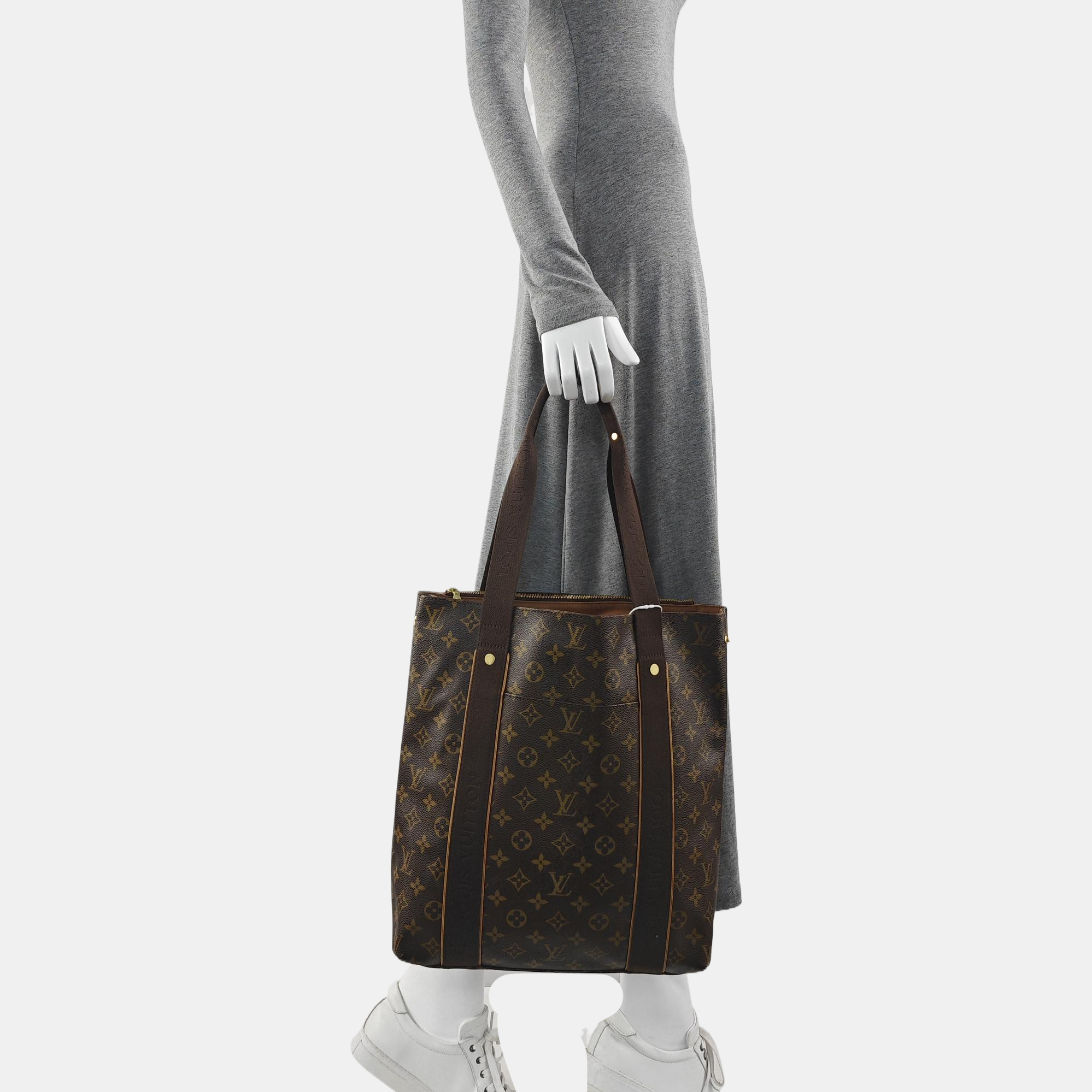 VINTAGE BEAUBOURG Monogram Coated Canvas Brown