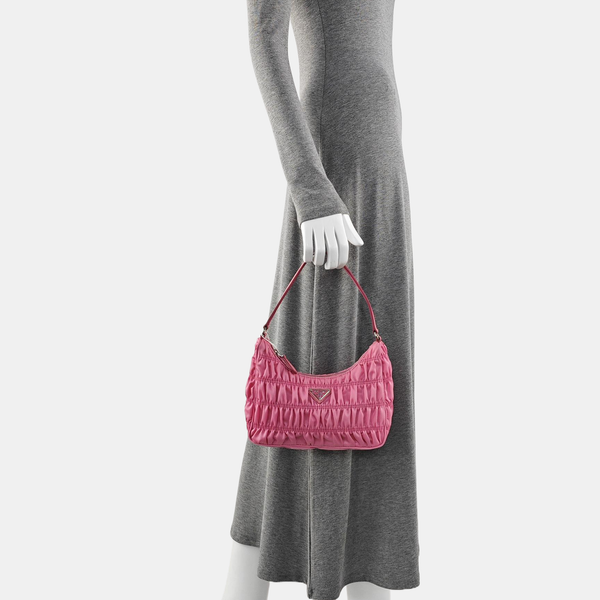 Re-Edition2005 Mini Quilted Nylon Pink
