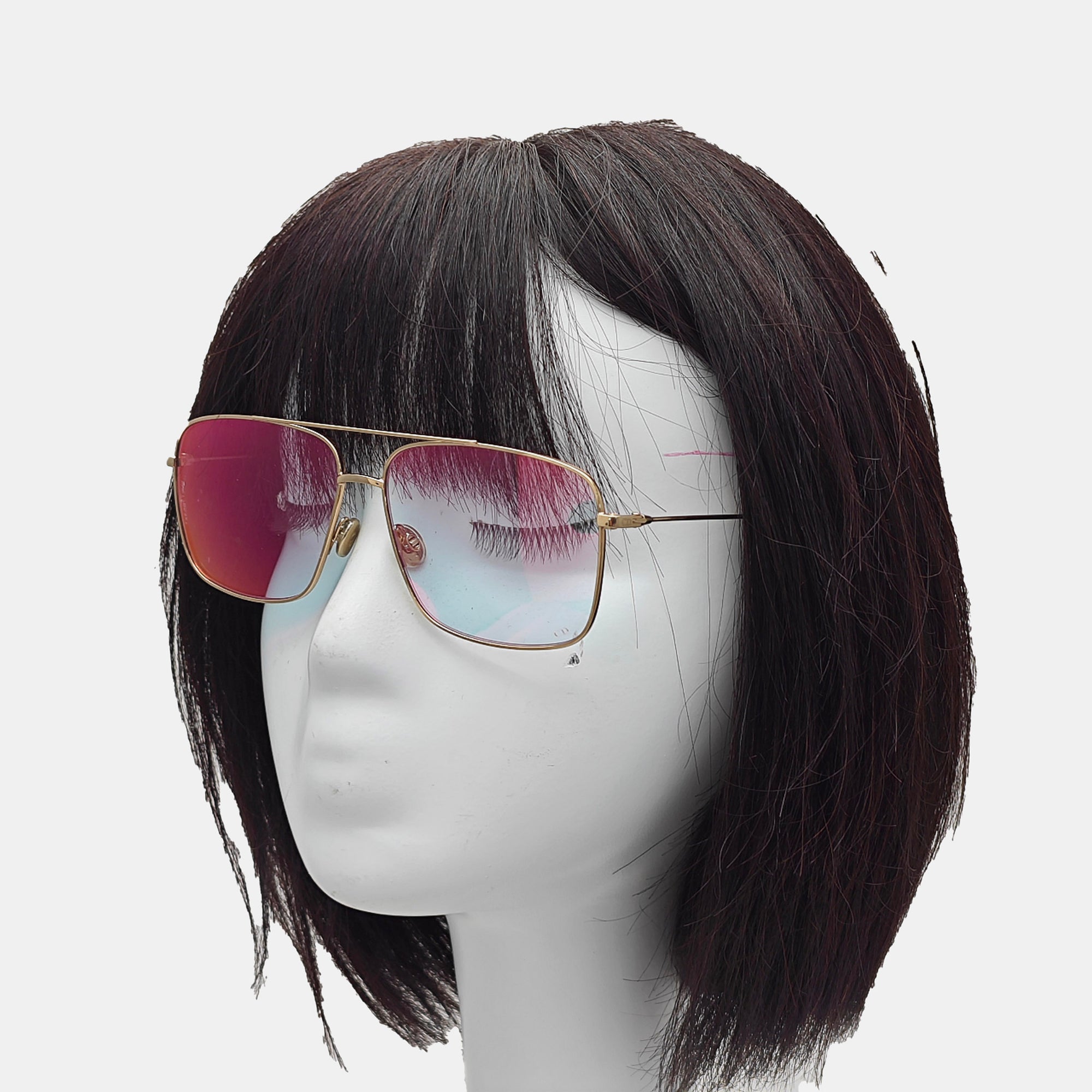 Synthetic Eyeglasses Gold