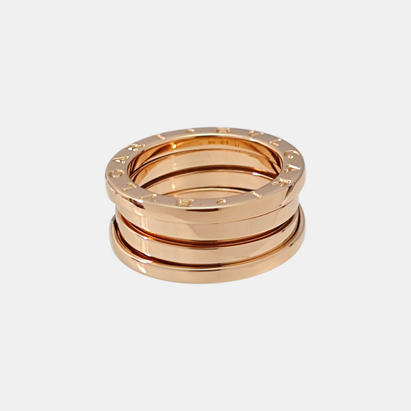 B.ZERO1 18k Rose Gold Ring EU 52