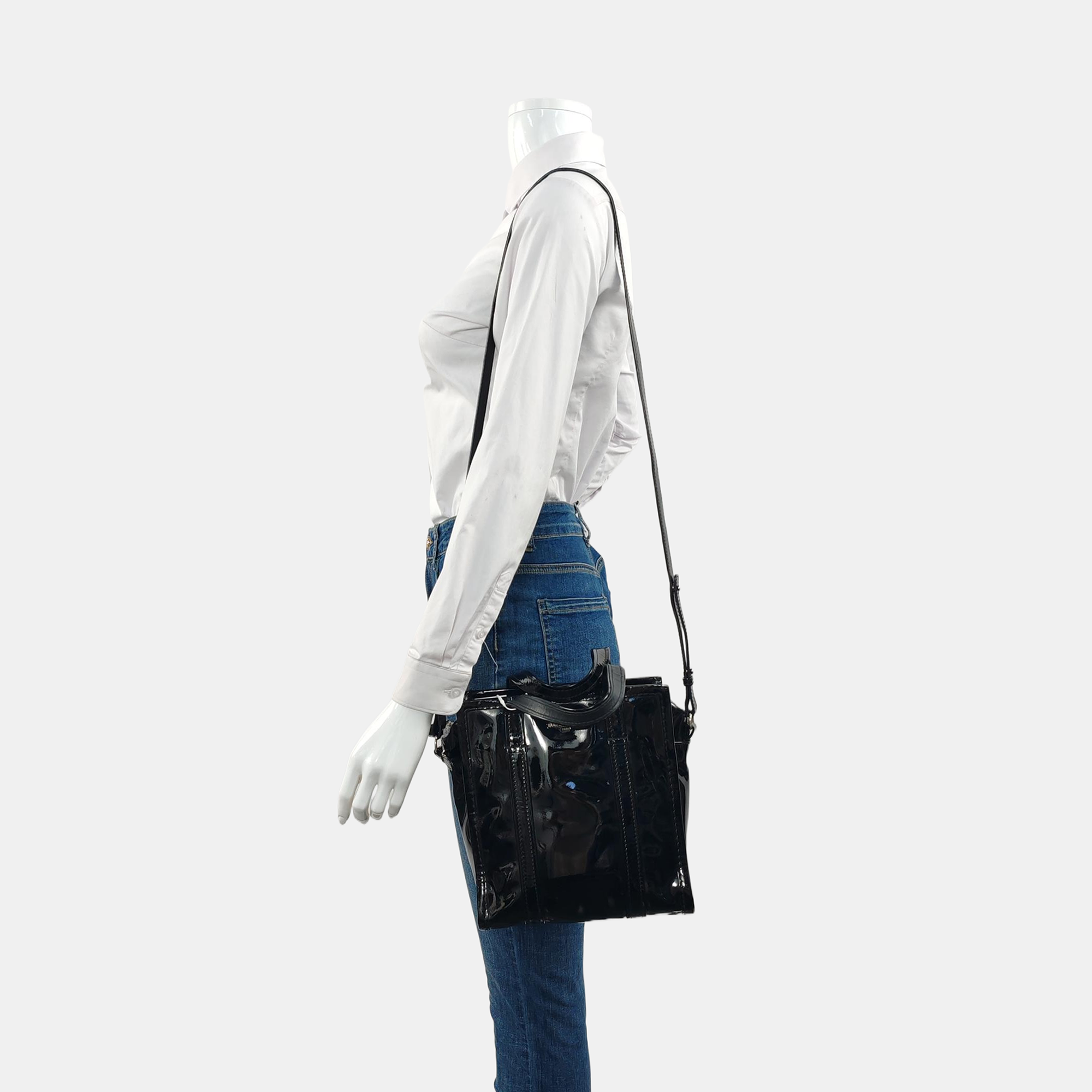 Bazar Patent Leather Black
