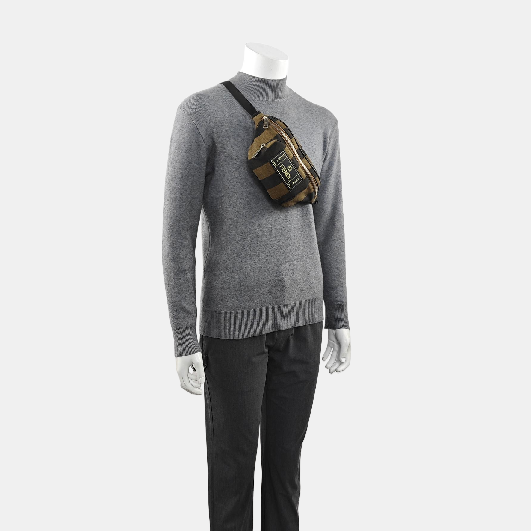 Canvas Belt Bag Brown