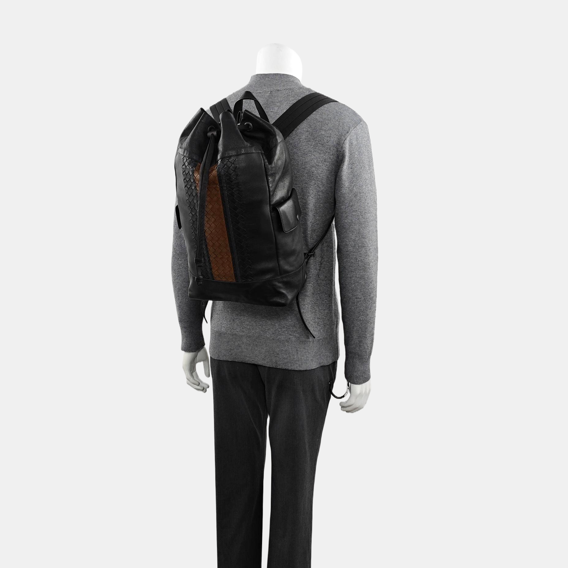 Calfskin Backpack Black
