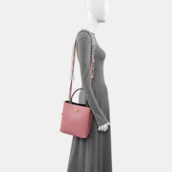 Panier Medium Calfskin Pink