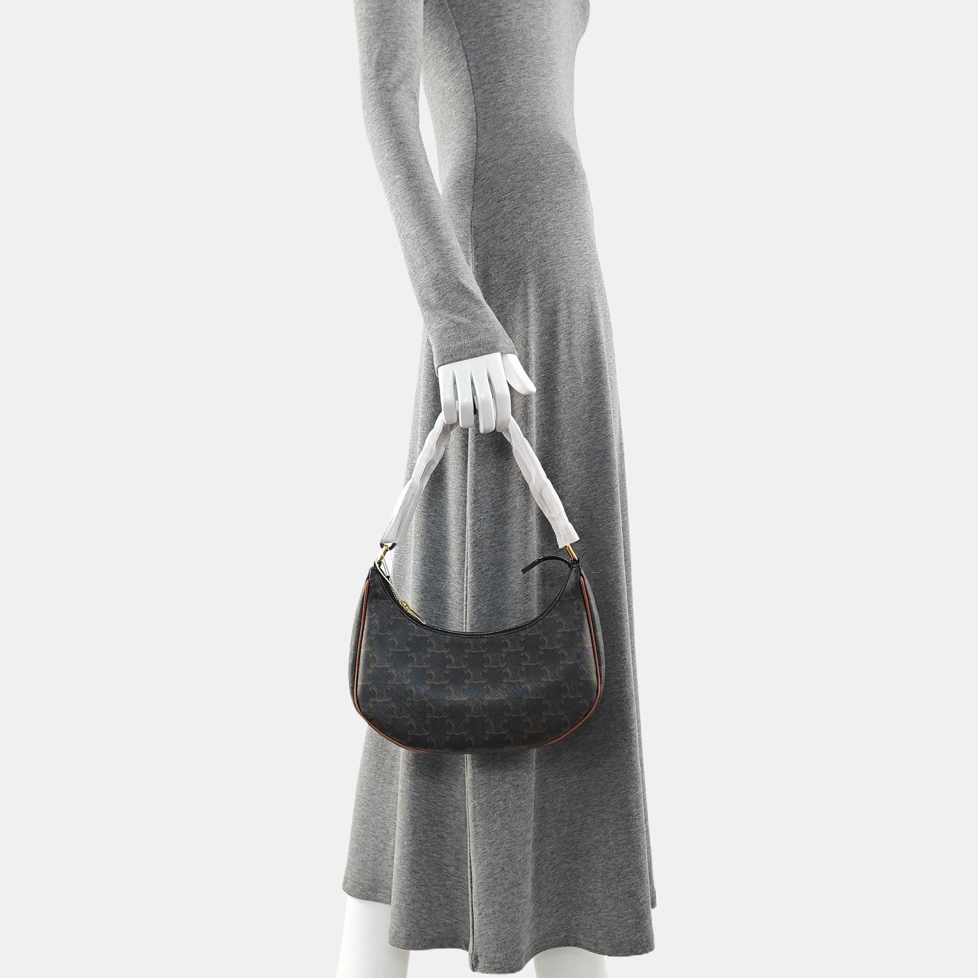 AVA Small Coated Canvas Brown