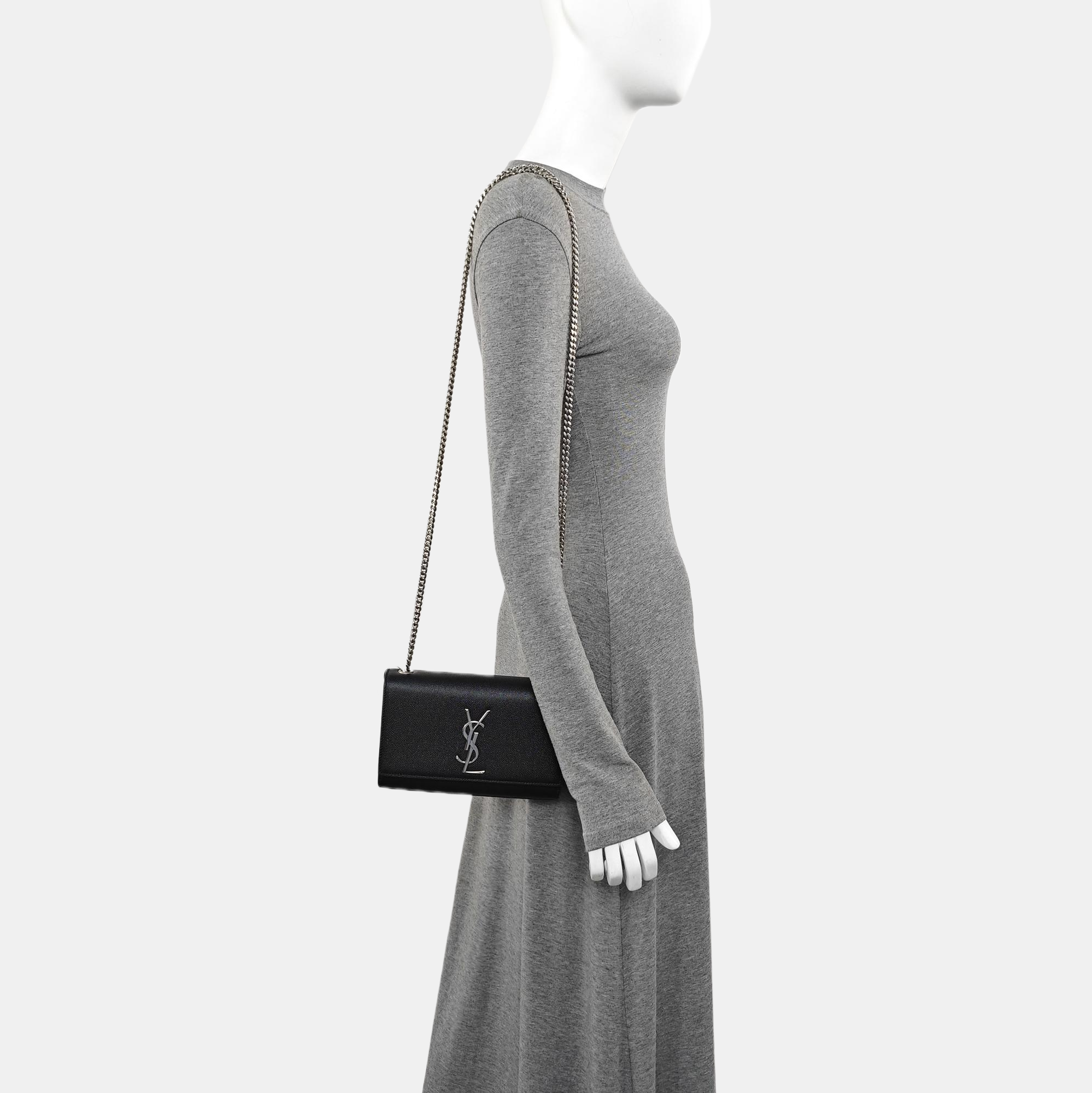 KATE Small Calfskin Black