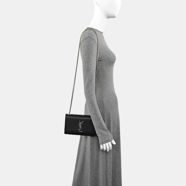 KATE Small Calfskin Black