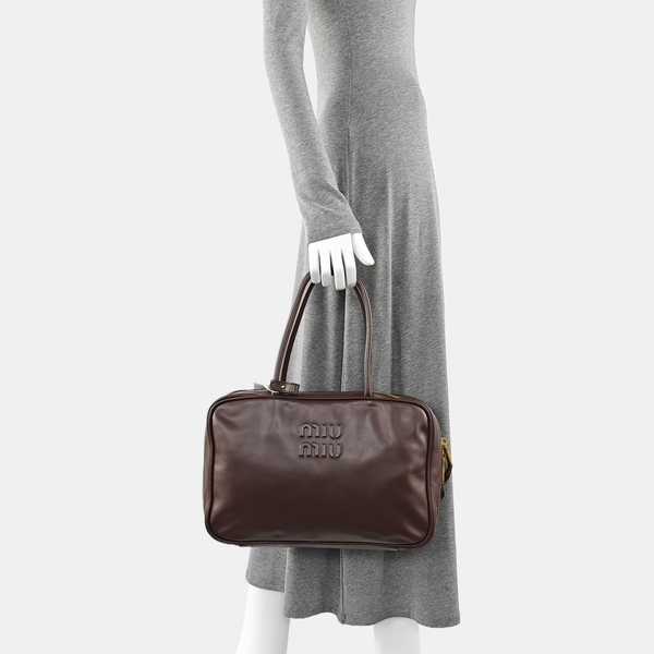 Beau Large Calfskin Brown
