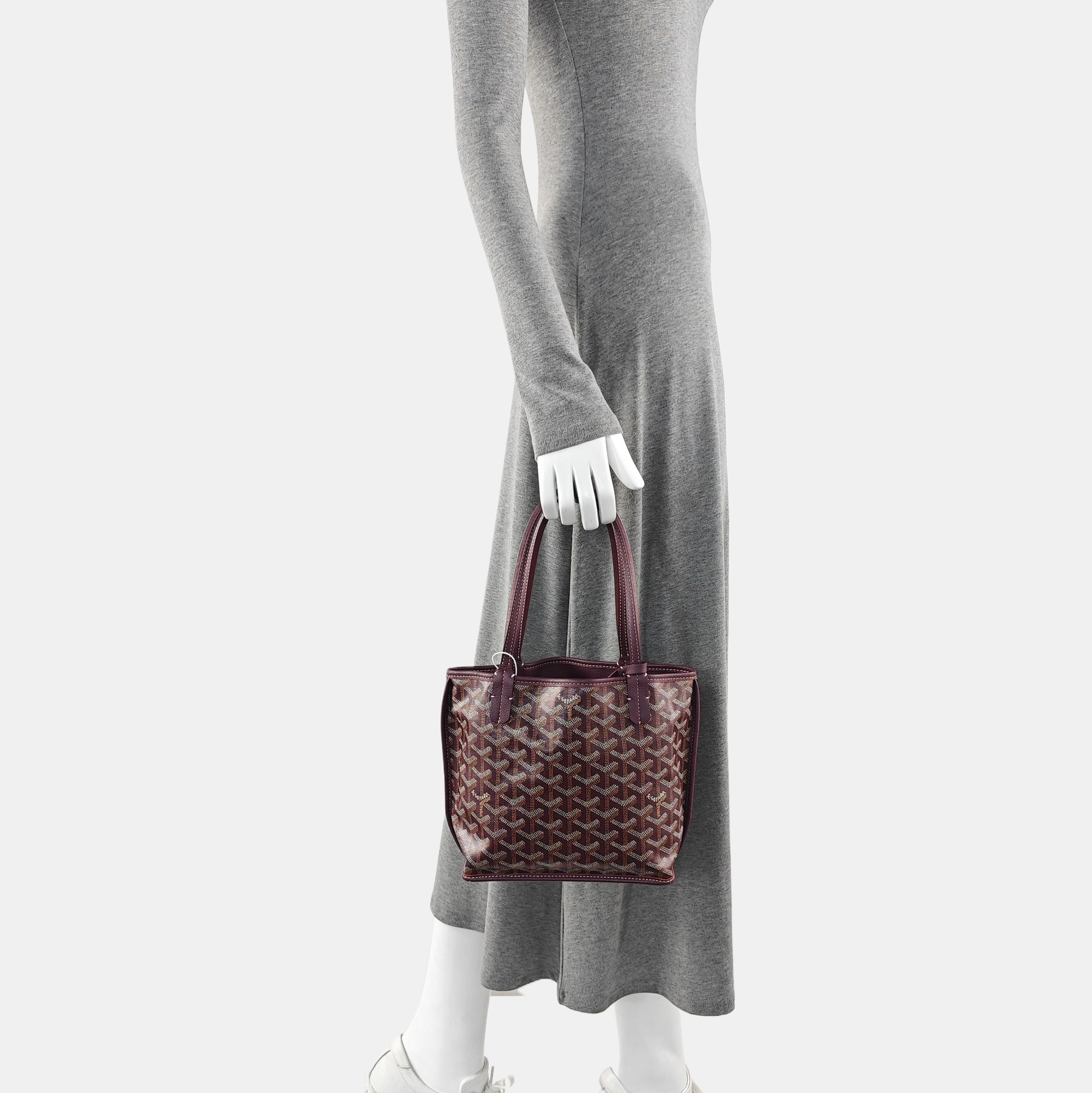Anjou Mini Coated Canvas Red