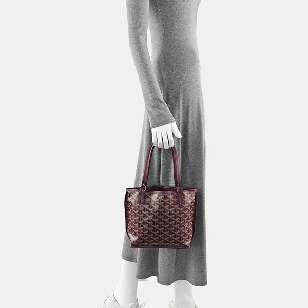 Anjou Mini Coated Canvas Red
