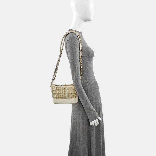 GABRIELLE Small Wool Beige