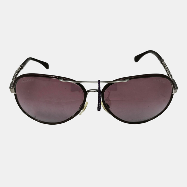Metal Sunglasses Purple