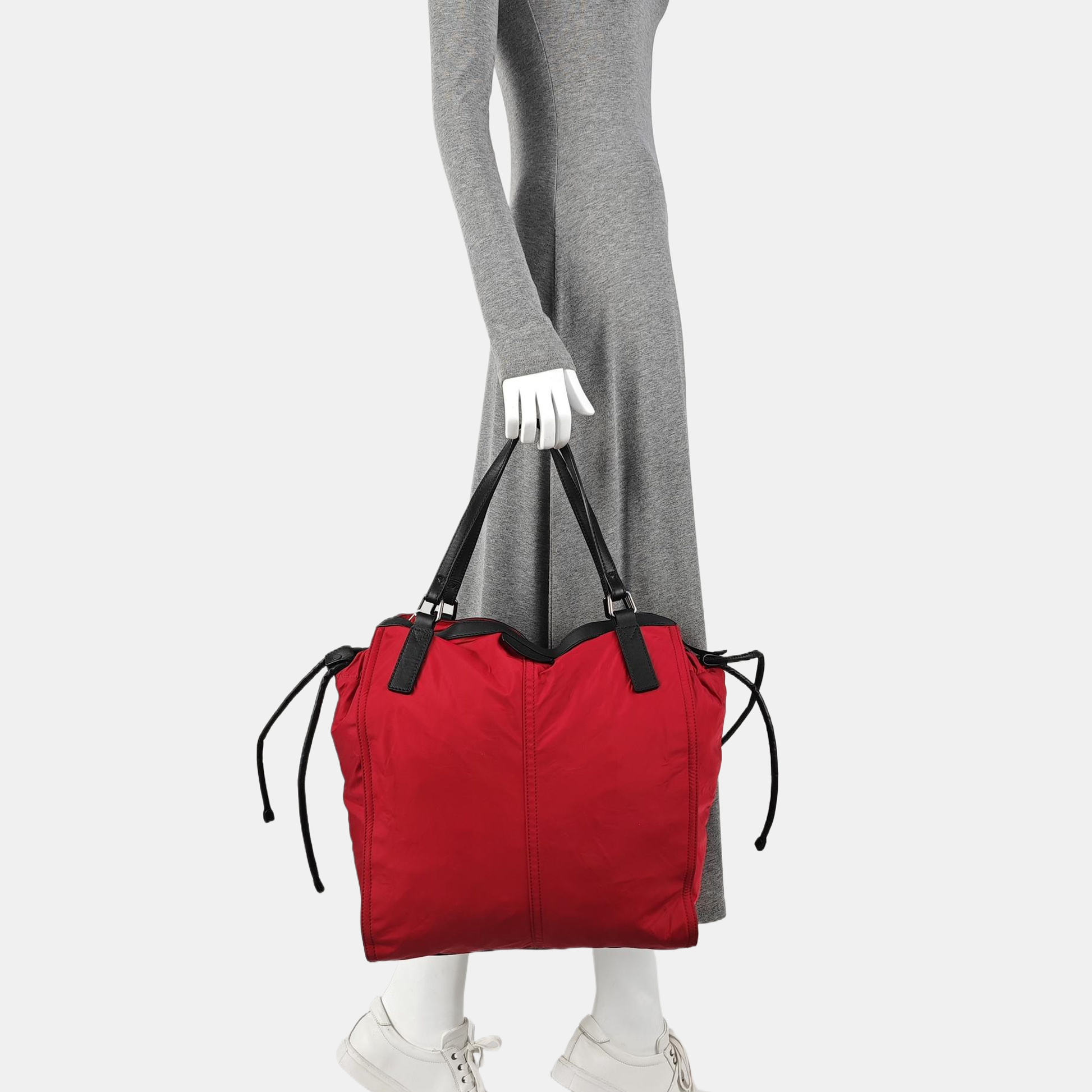 Buckleigh Medium Nylon Red