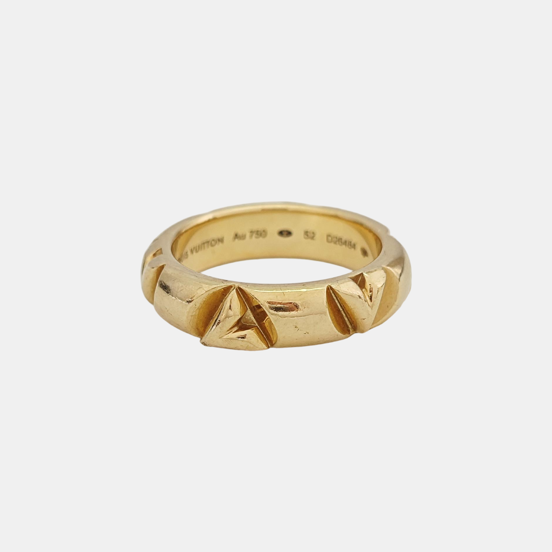 LV VOLT 18k Rose Gold Ring EU 52