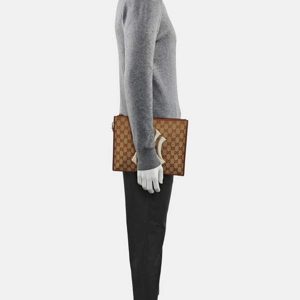GUCCI X MLB Monogram Canvas Brown