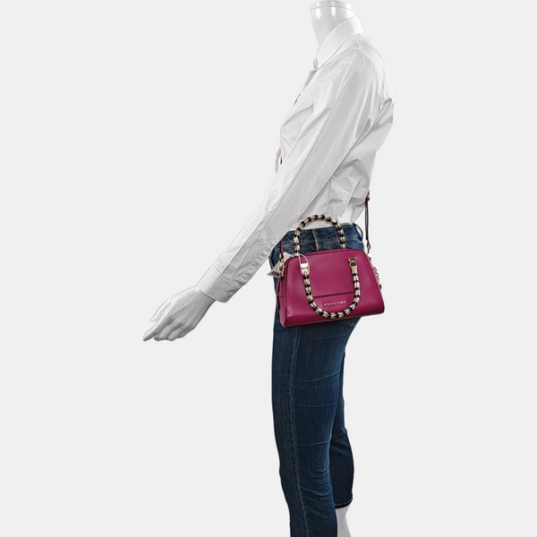 SERPENTI SCAGLIE Calfskin Red