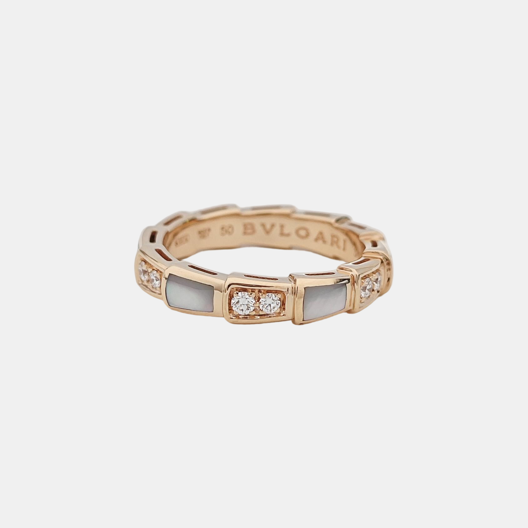 SERPENTI 18k Rose Gold Ring EU 50