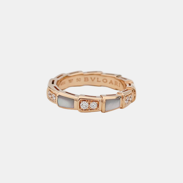 SERPENTI 18k Rose Gold Ring EU 50