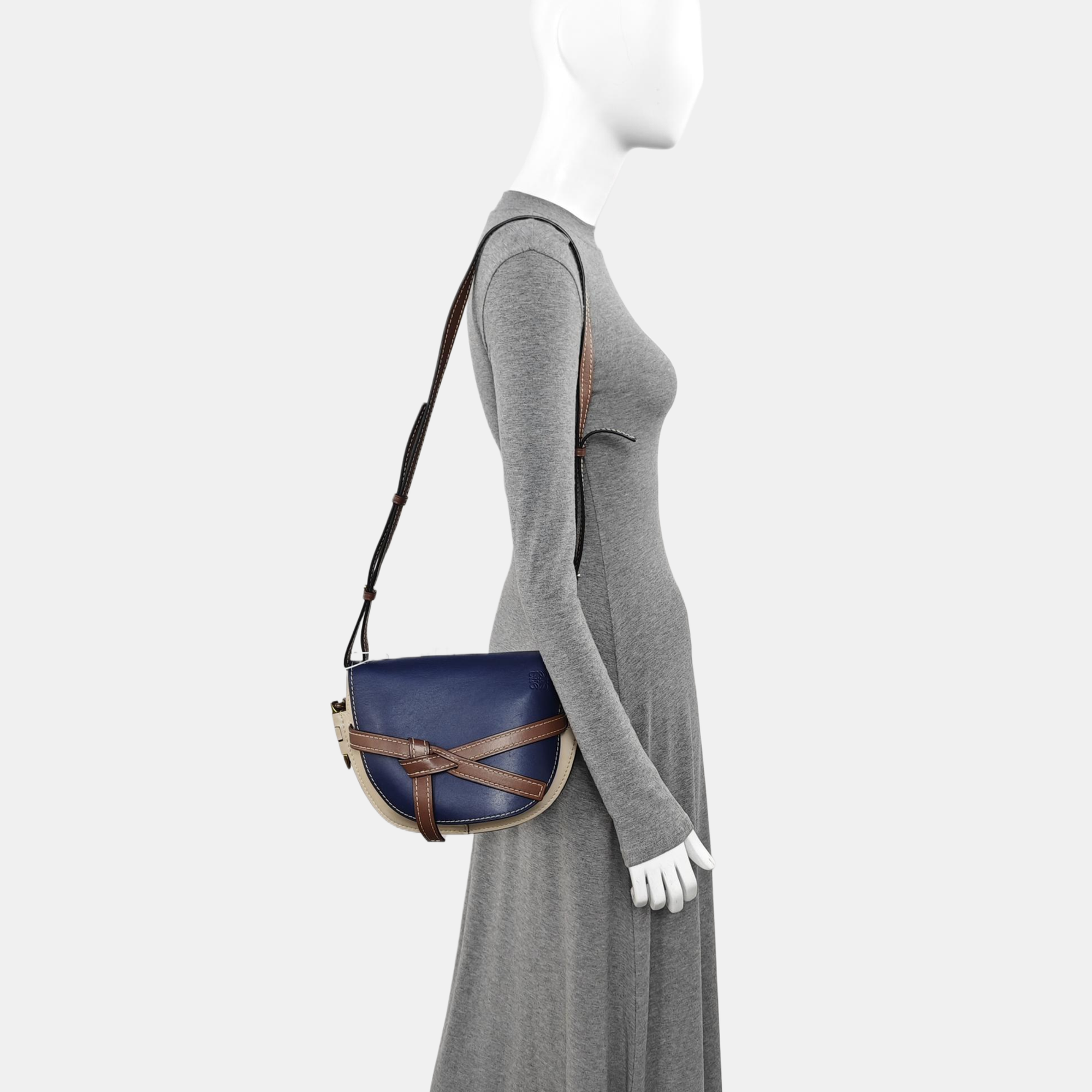 Gate Small Calfskin Blue