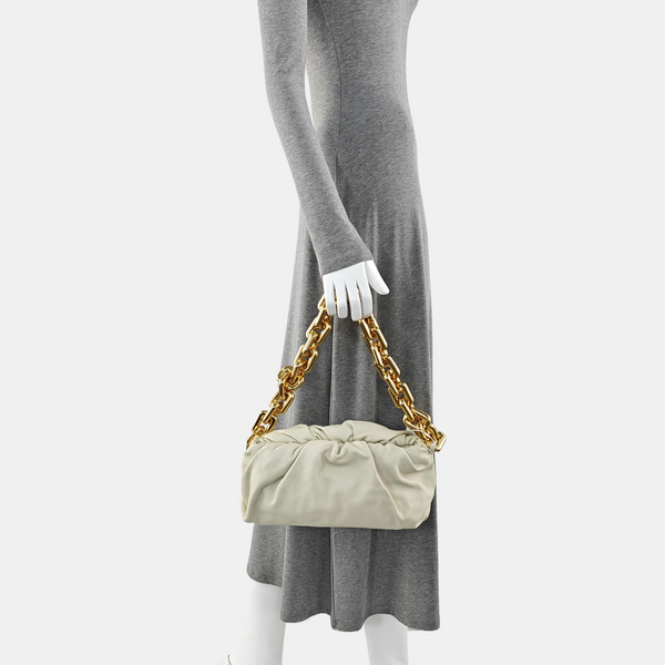 The Pouch Mini Calfskin White