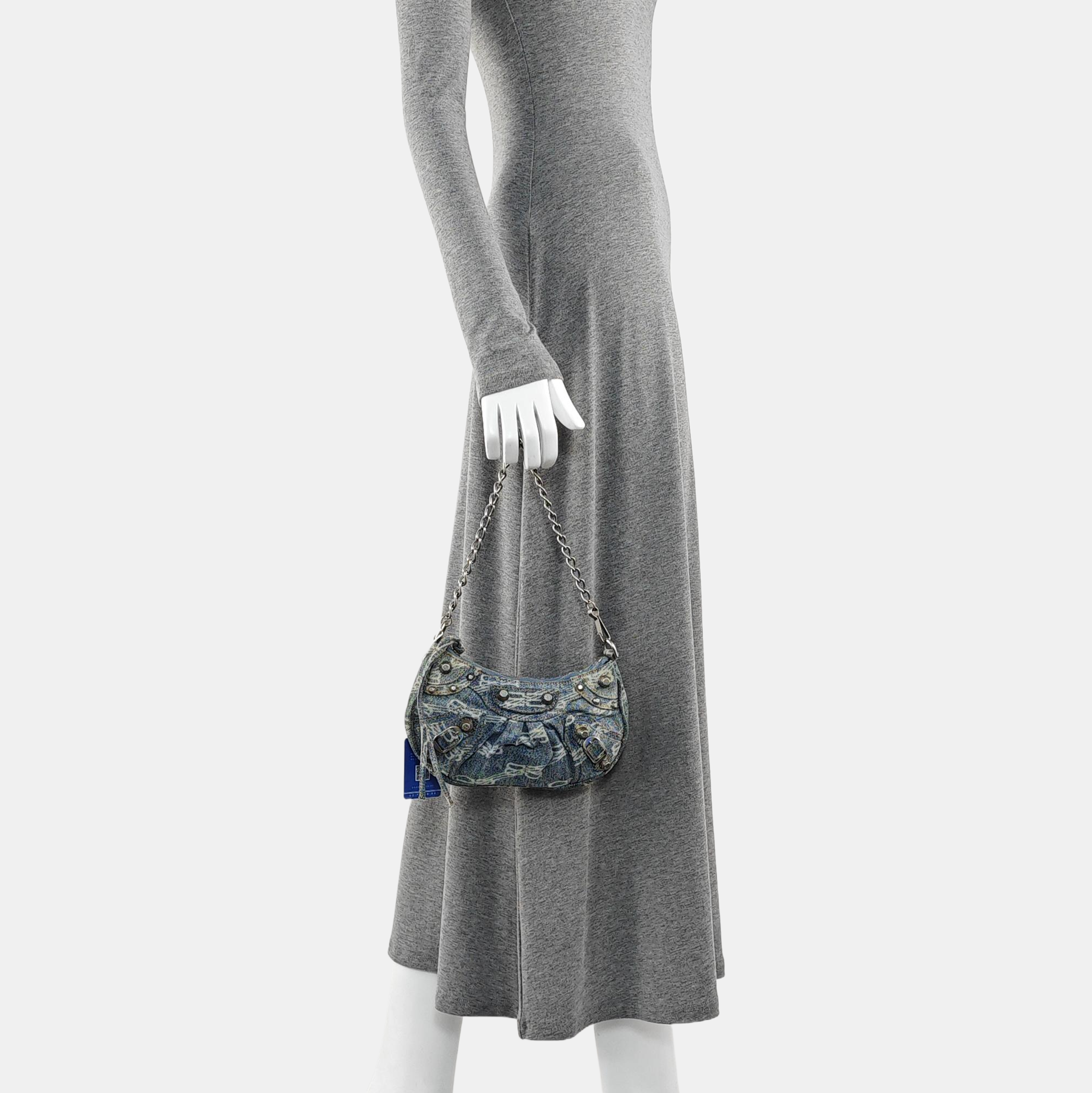 Le Cagole Mini Denim Blue