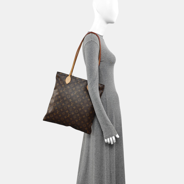 CARRY IT Monogram Coated Canvas Brown