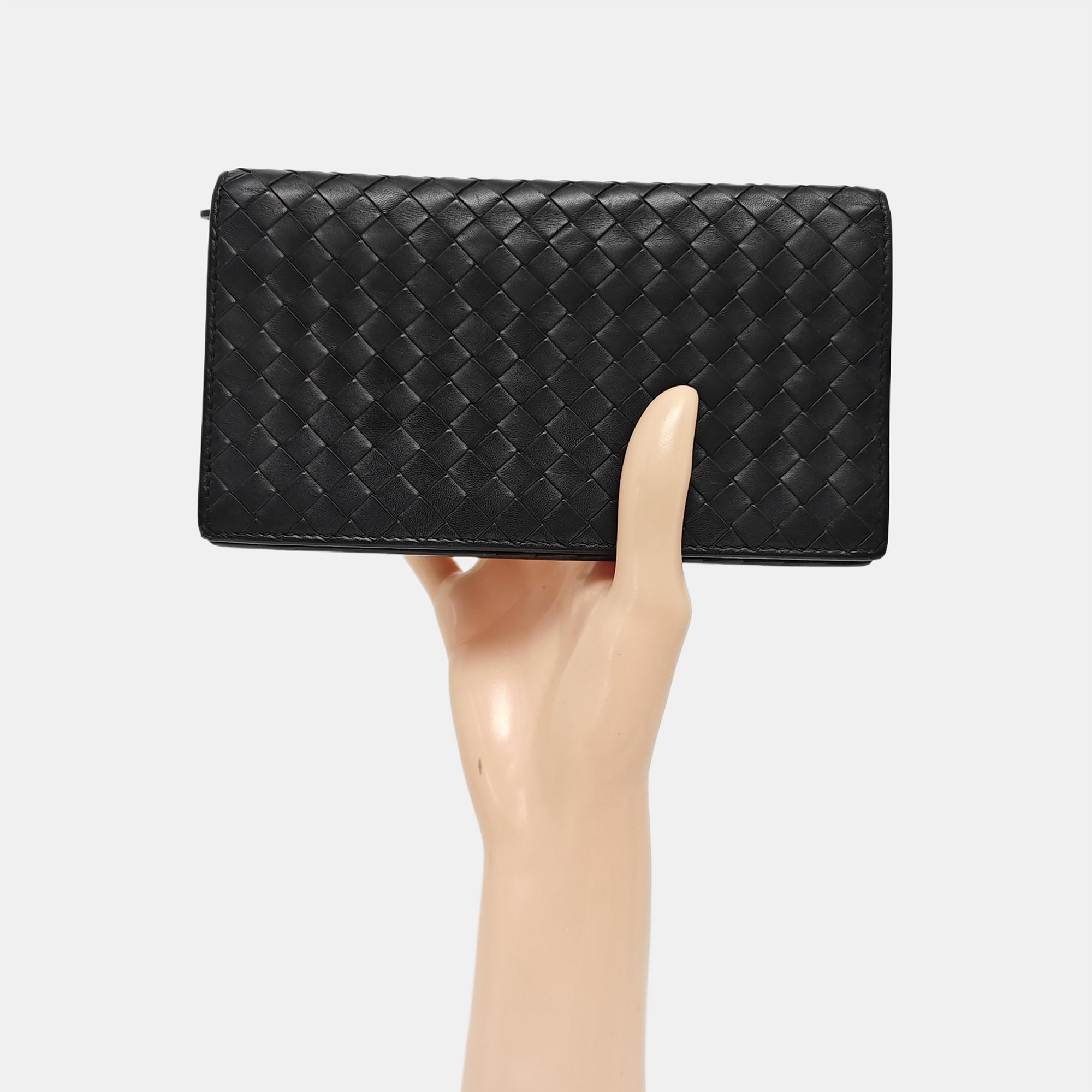 Calfskin Clutch Black