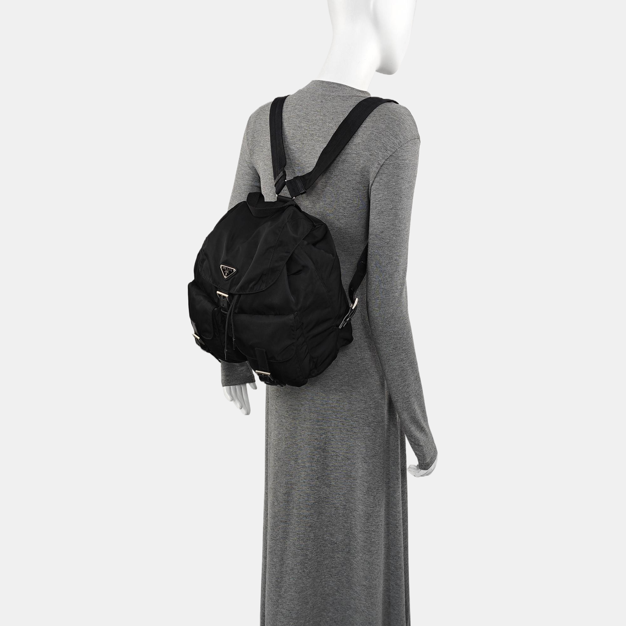 Re-Nylon Medium Nylon Black