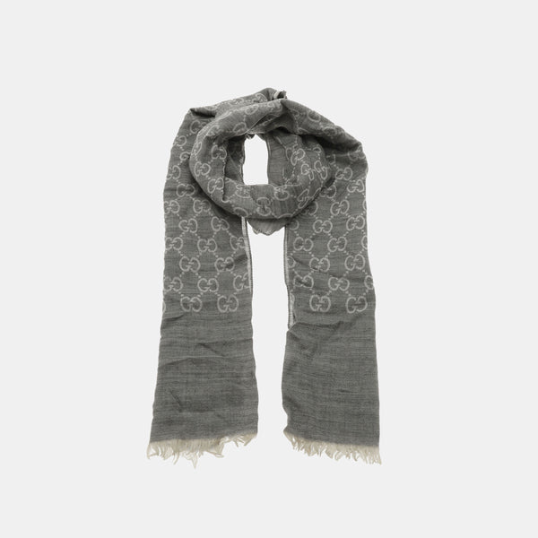 Wool Scarf Gray