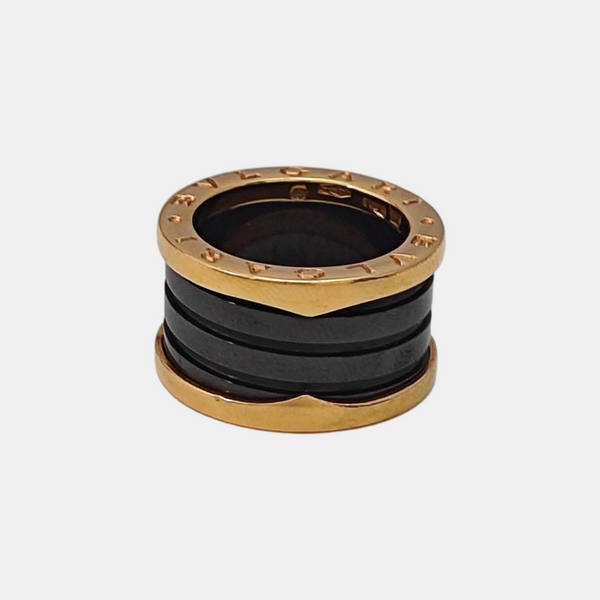 B.ZERO1 18k Rose Gold Ring EU 49