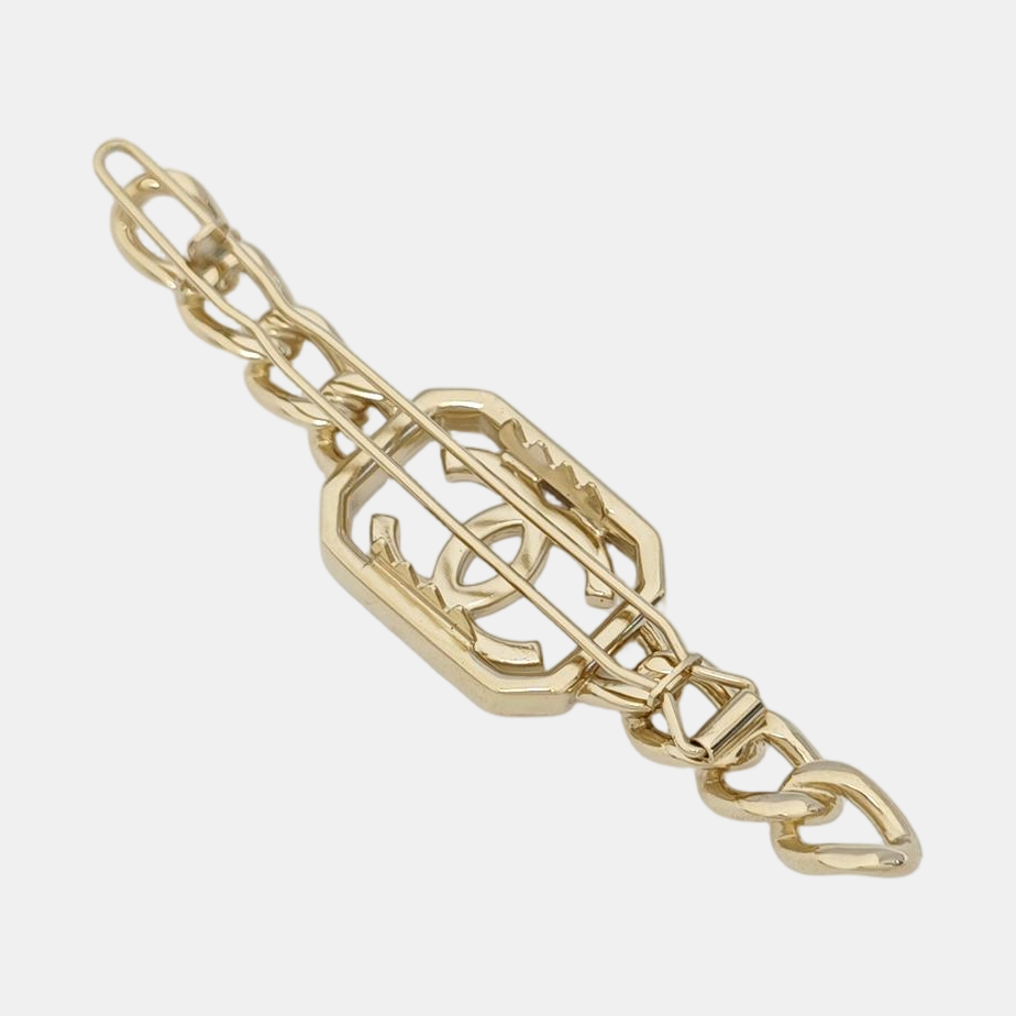 Metal Hair Clip Gold