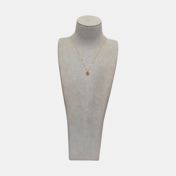 Sweet Alhambra 18k Rose Gold Necklace
