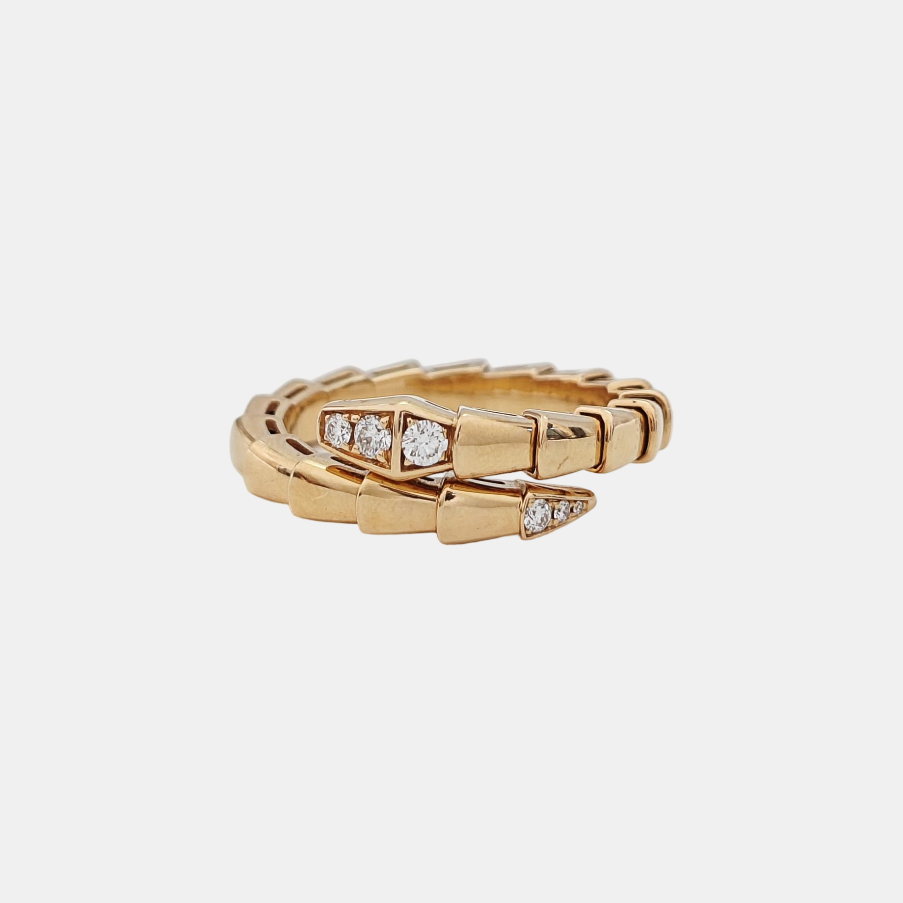 SERPENTI 18k Rose Gold Ring EU 58