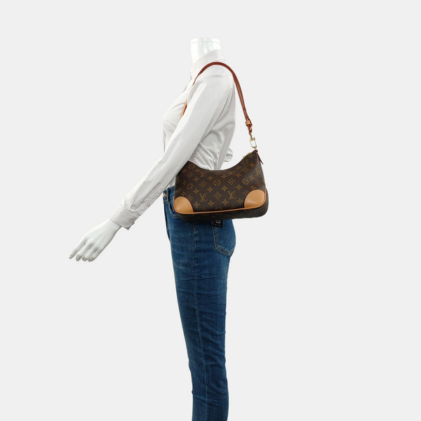 BOULOGNE Monogram Coated Canvas Brown
