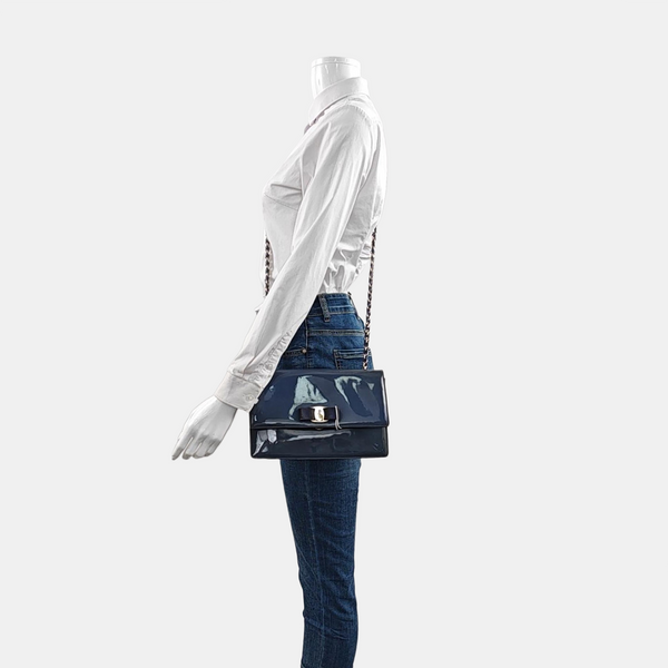 Ginny Calfskin Blue