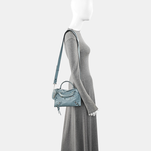 Classic City Mini Lambskin Blue