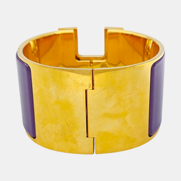 Clic H Metal Gold Bangle
