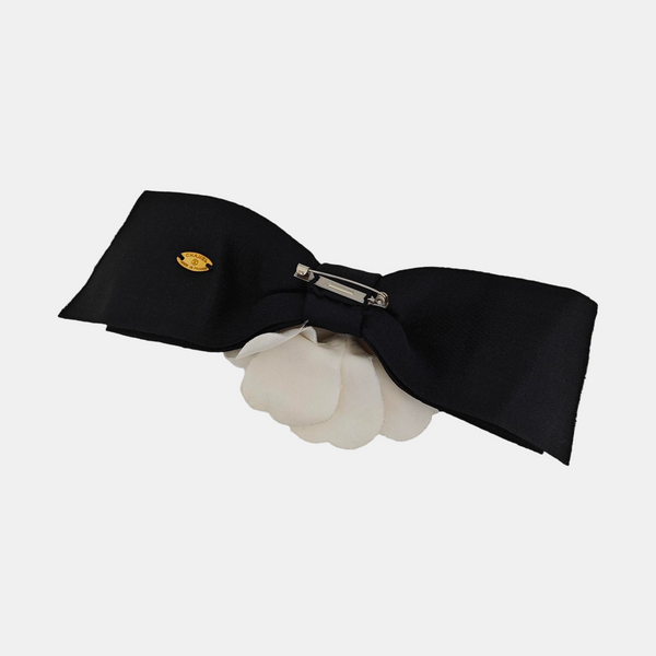 Fabric Black Brooch