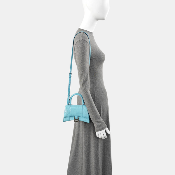 Hourglass XS Calfskin Blue